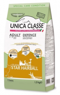 Unica Classe Star Hairball Tavuklu Yetişkin 1.5 kg Kedi Maması kullananlar yorumlar